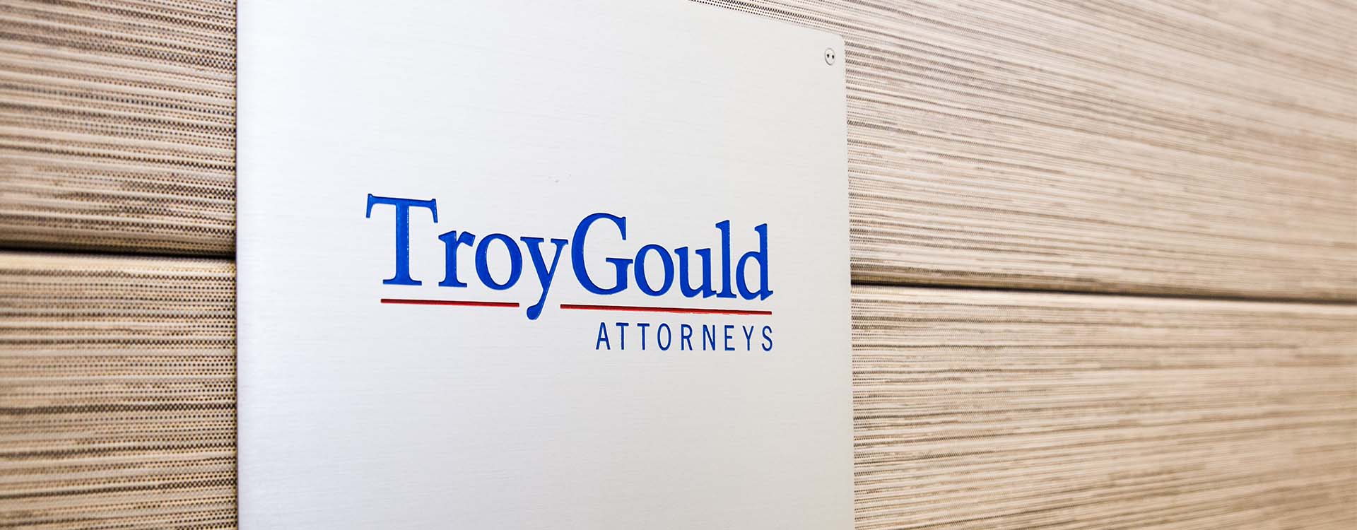 TroyGould Attorneys Sign