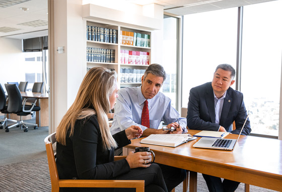 Lawyers in Meeting