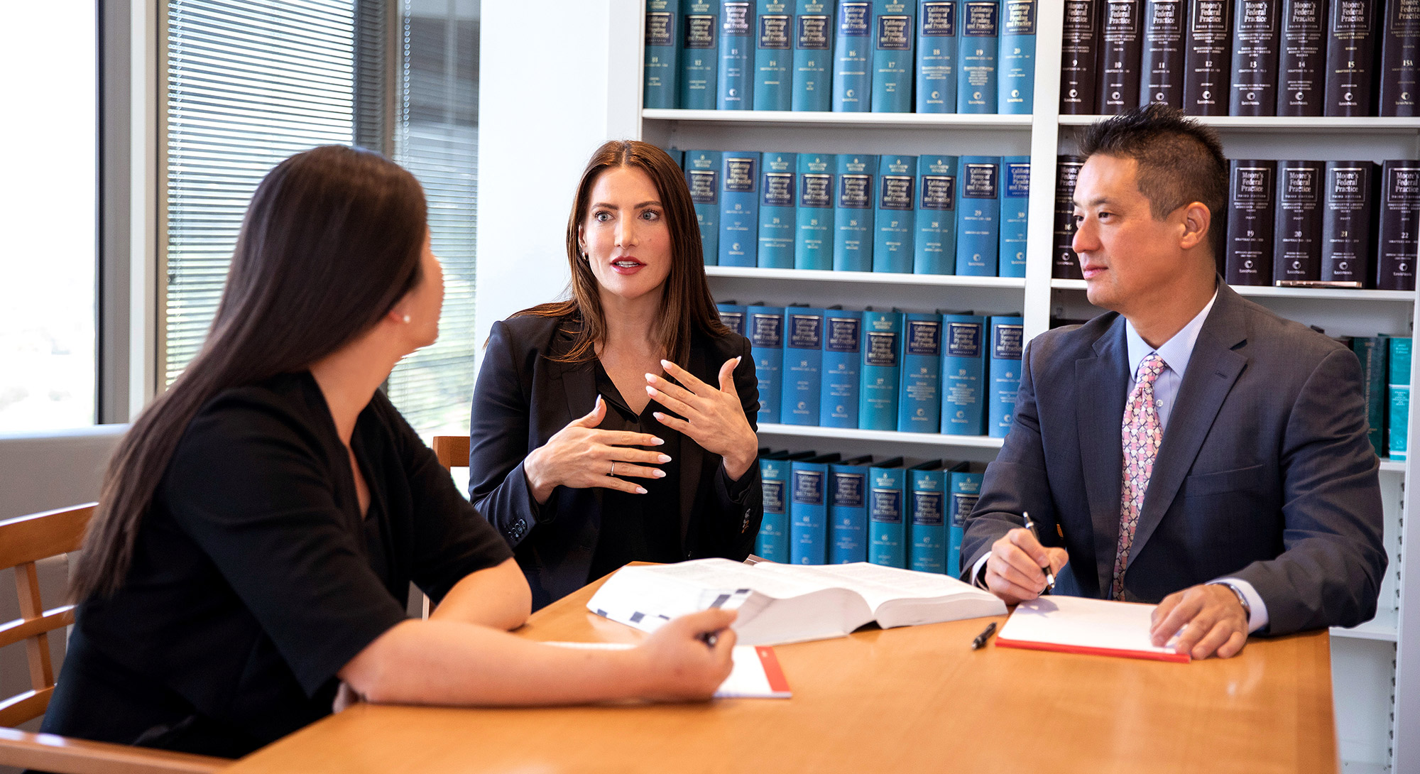 Litigation Attorneys In Meeting